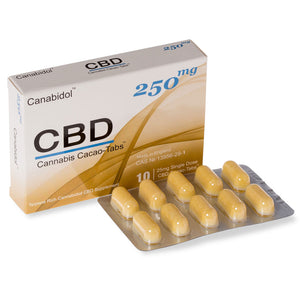 CBD Cacao Tabs 250mg