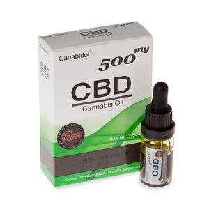 CBD Oil Dropper - Raw - 500mg