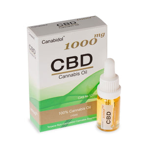 CBD Oil Dropper - Clear - 1000mg